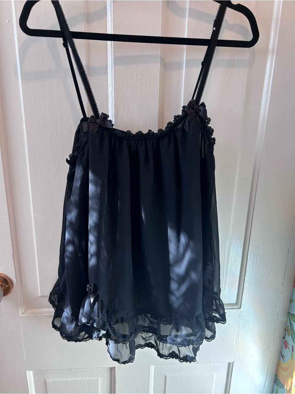 Vintage La Senza Babydoll chemise Size XL